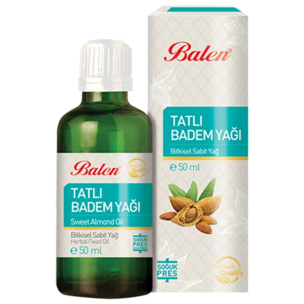 Balen Tatlı Badem Yağı 50 ML - TazeAktar