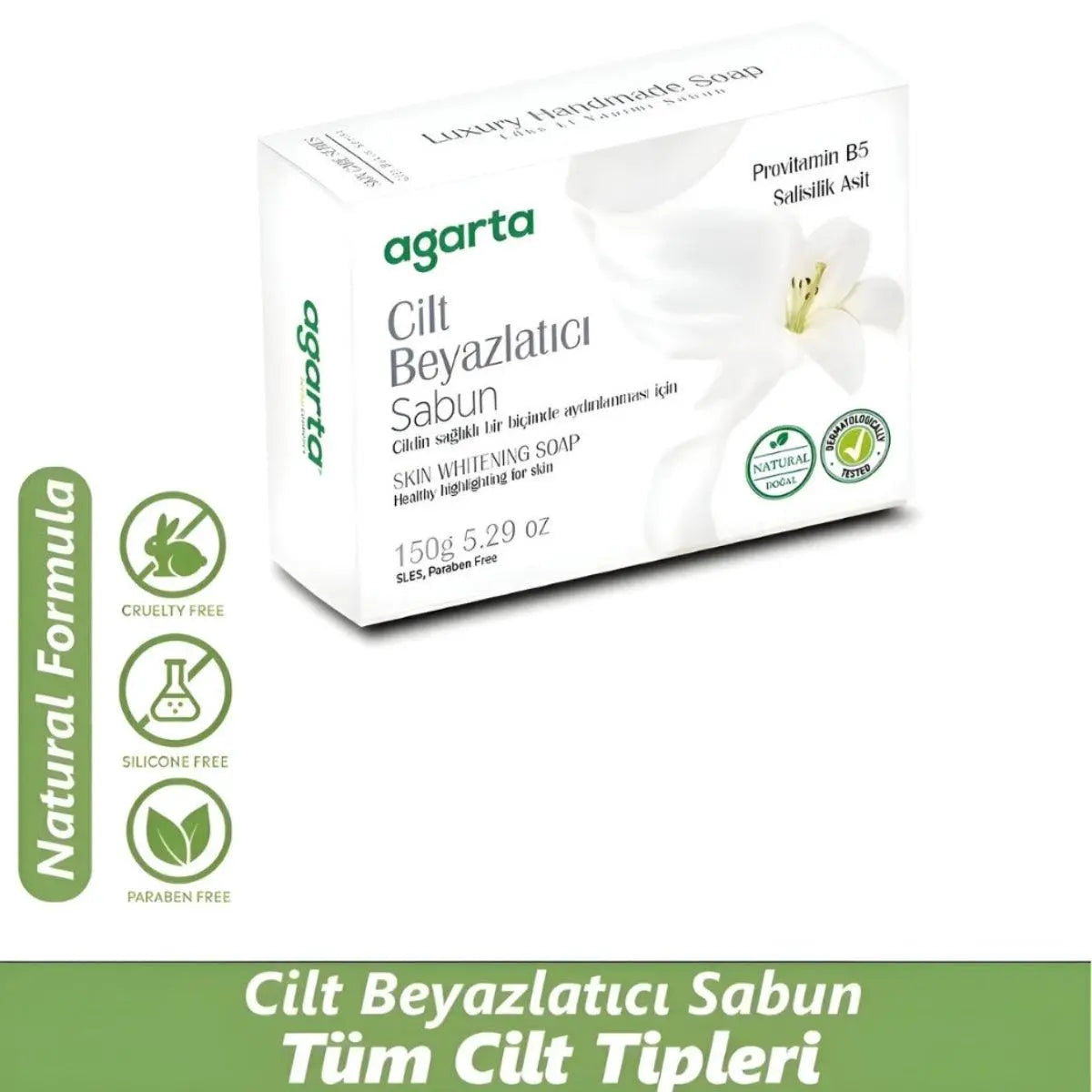 Agarta Cilt Beyazlatıcı Sabun 150 gr - TazeAktar