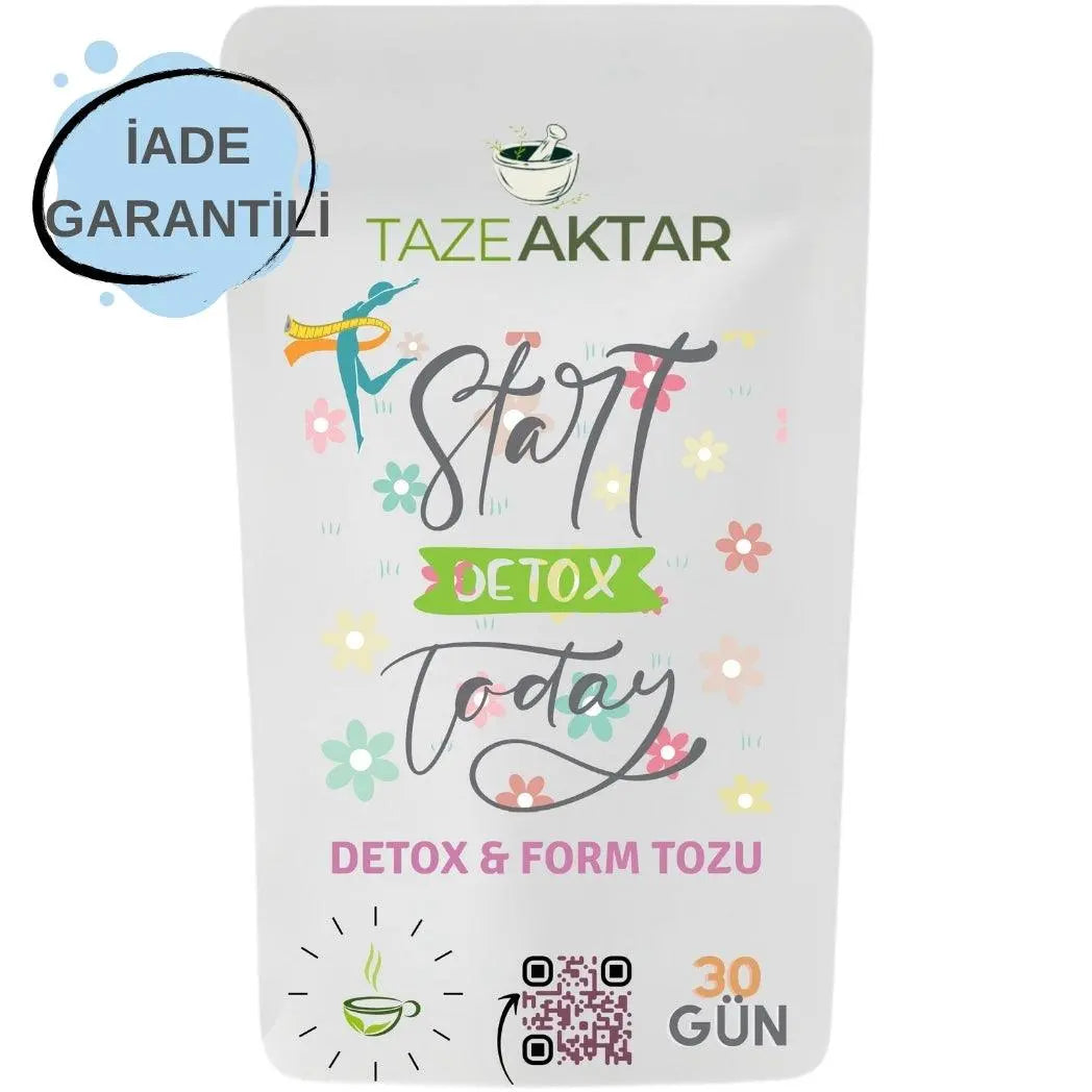 TazeAktar Form&Detox Tozu 30 Gün Kullanım - TazeAktar